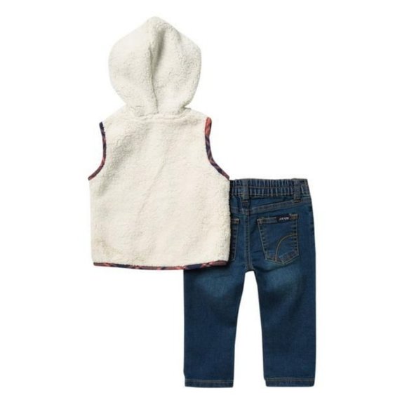 JOE'S JEANS | 3 Piece Faux Shearling Vest Set - Picture 4 of 4